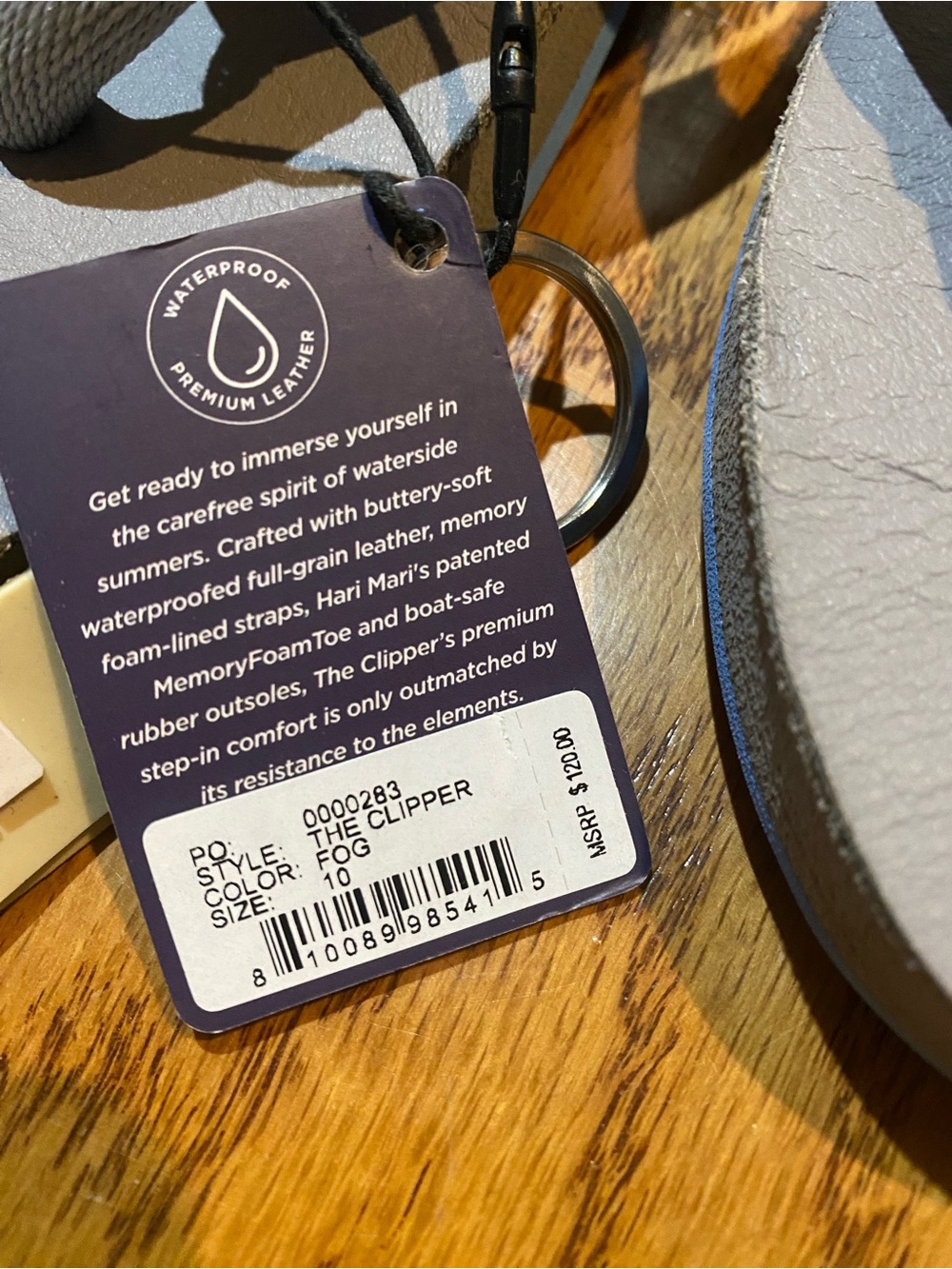 Hari Mari mens leather size 10 new - Picture 2 of 4